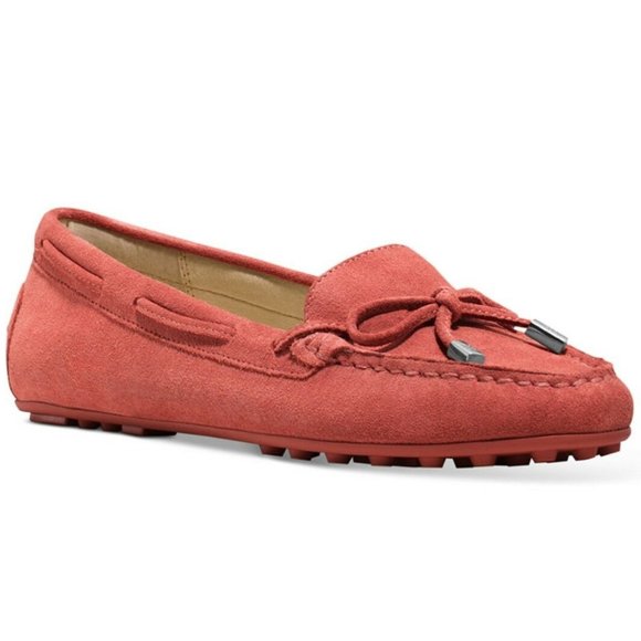 Michael Kors Daisy Moc Cinnamon Flat Shoes Suede - Picture 1 of 5